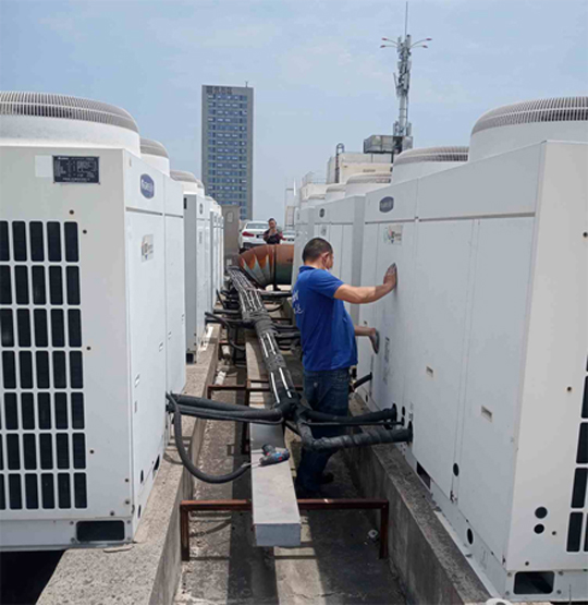 安次中央空调制热和不制冷系统维修方法